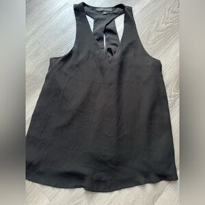 Banana Republic Cross Black Sleeveless Top size XS